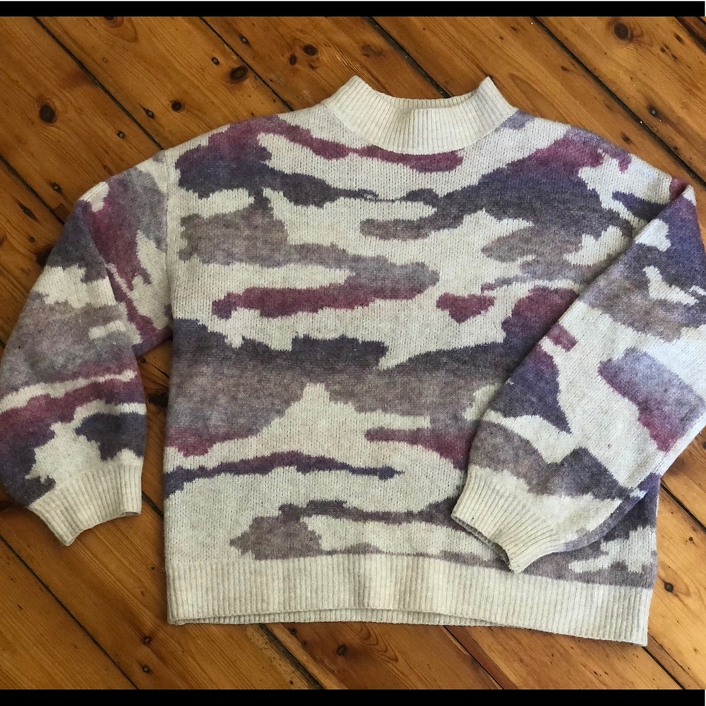Mix neck jumper